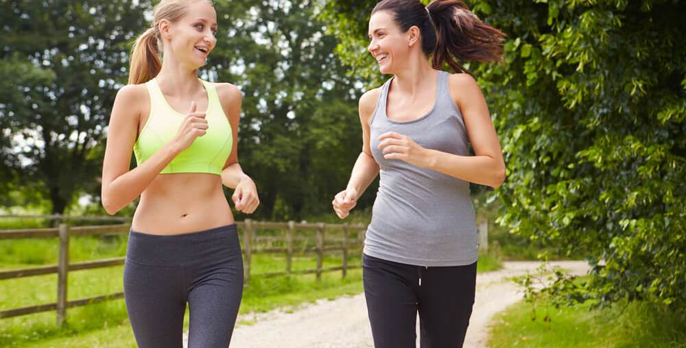 Pessoa feliz após fazer exercício